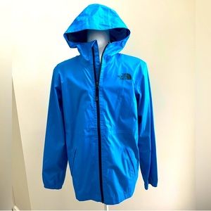The North Face Kids Zipline Rain Jacket, Super Sonic Blue, XL (18-20)